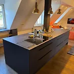 Apartament Luxurioese Design Am Barockschloss 150 M2 Zeitlofs