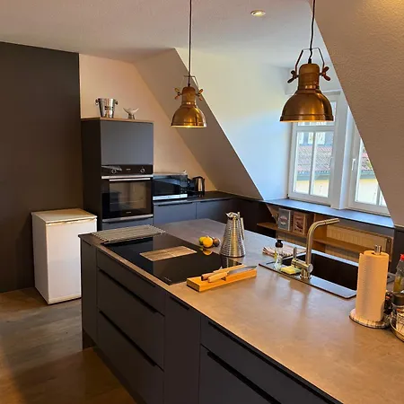 Luxurioese Design Am Barockschloss 150 M2 Apartmán